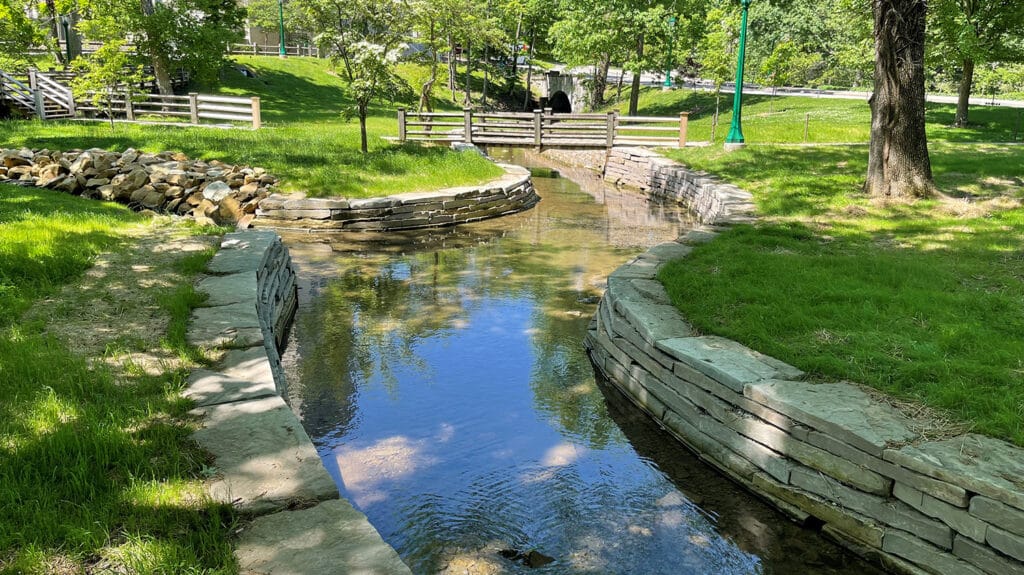 Institutional Indiana University Bloomington Campus River Construction Project