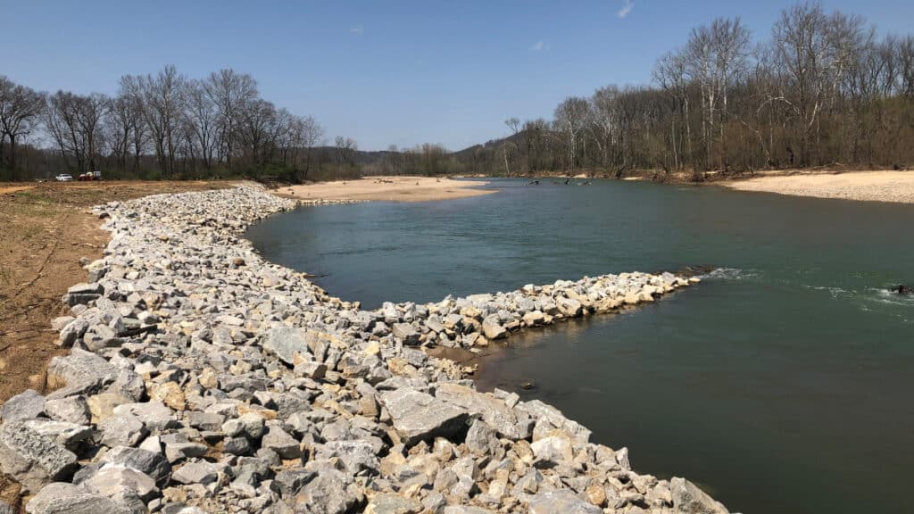 Whitewater River Bank Stabilization Project Photo 3